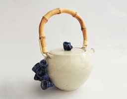 Modrý korálový čajník - miniatura 5
