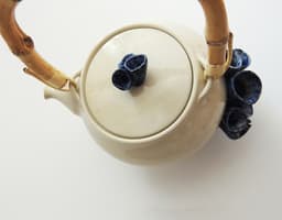 Modrý korálový čajník - miniatura 6