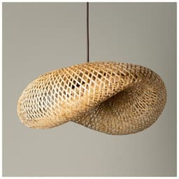 Bambusová závěsná lampa Vara - miniatura 1