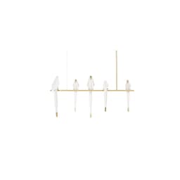 Závěsná lampa s ptáky - miniatura 3