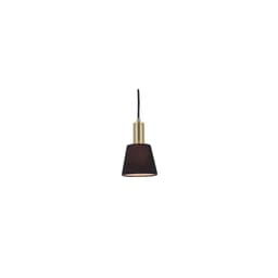 Černo-mosazná závěsná lampa Victoria - miniatura 2