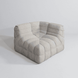 Nuvolo čtyřmístná rovná pohovka - miniatura 3