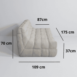 Modulární pohovka Nuvolo pro 3 osoby - miniatura 24