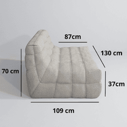 Modulární pohovka Nuvolo pro 2 osoby - miniatura 24