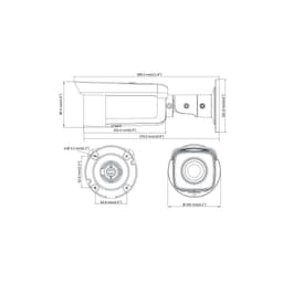 HIKVISION BULLET kamera Acusense DS-2CD2T46G2-2I-2.8 mm 4MP IR 60m - miniatura 3