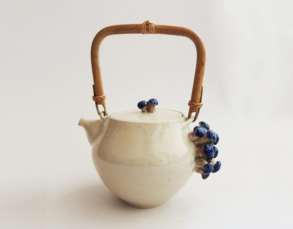 Sada na čaj s houbami