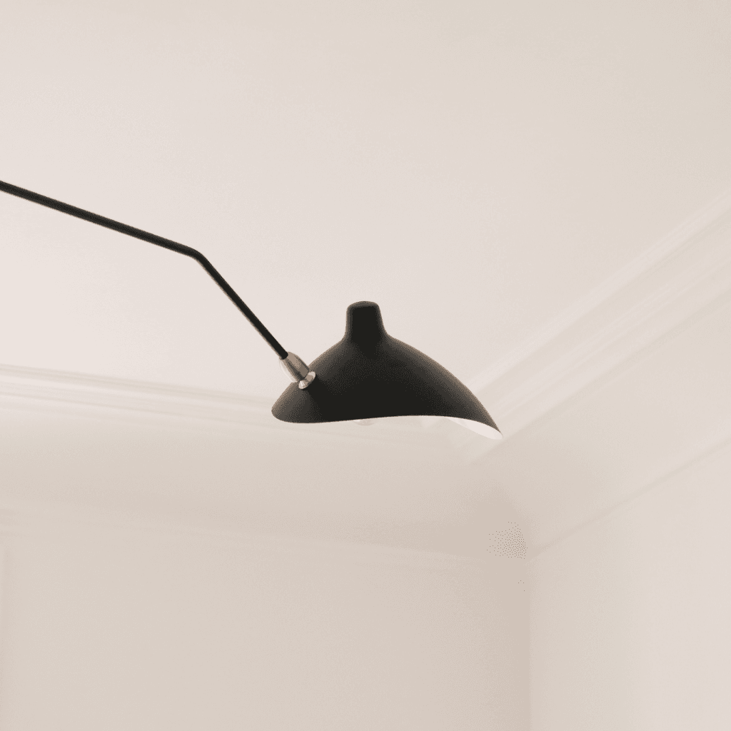 Spider 3ramenná Stropní lampa Serge Mouille