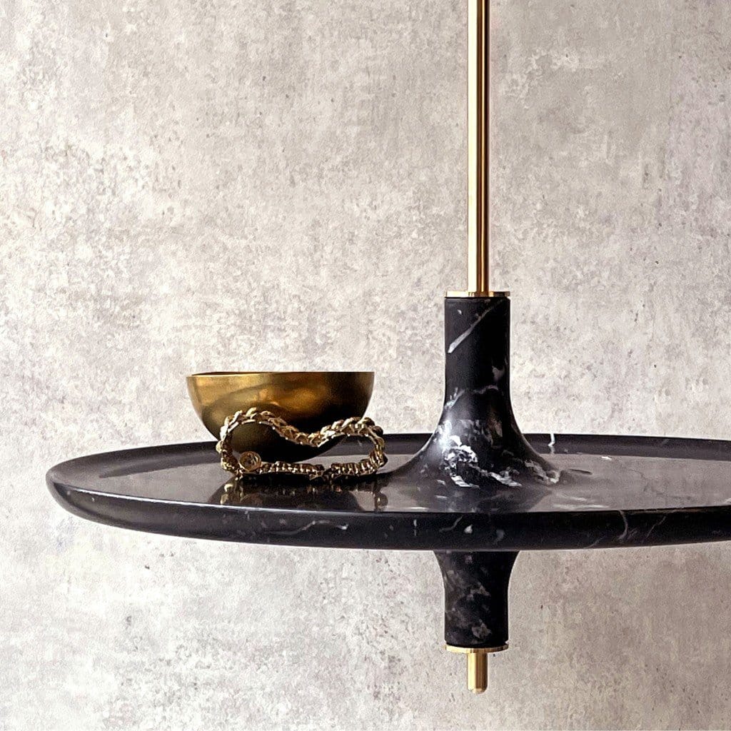 TOUPY marbel Závěsná police - Mlle JO