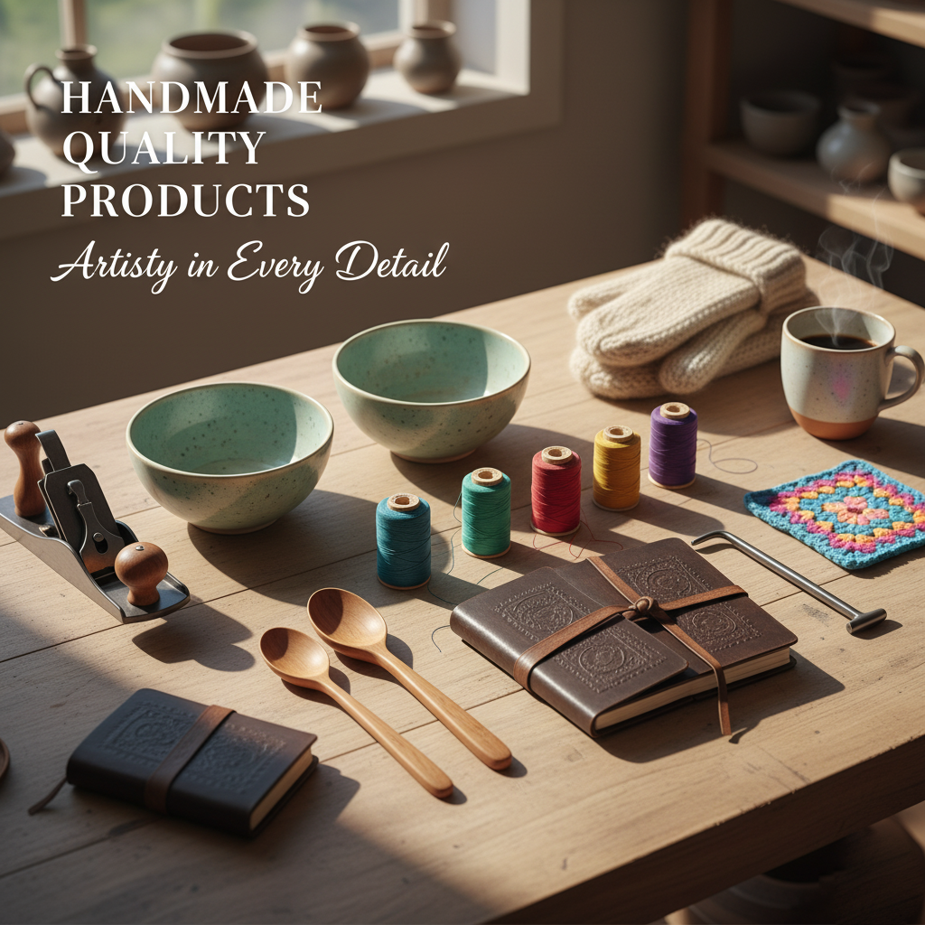 Handmade Quality Products - Artistry in Every Detail